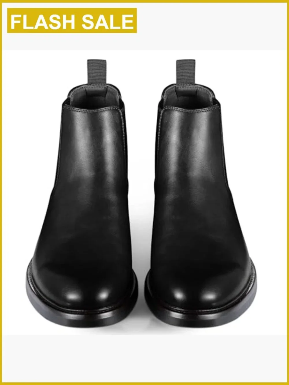 Men's Chelsea Ankle Boots Slip-On Dress Bootie Casual